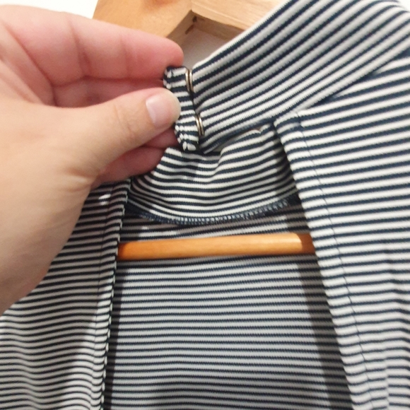 Nude Lucy size S blue/white strip dress - Picture 3 of 5